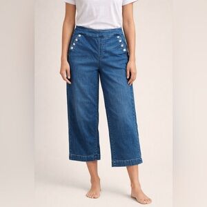 Chico's sailor crop jeans